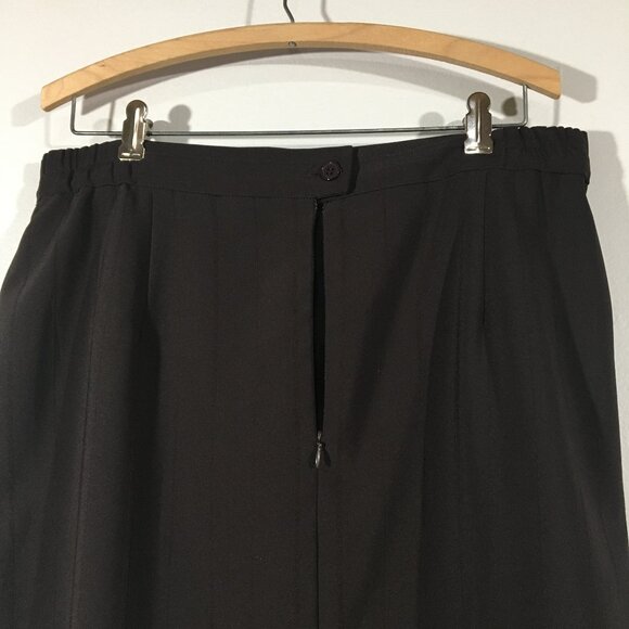 Jonathan Logan Striped Long Pencil Skirt - Picture 5 of 8